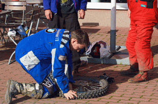 die Steuerkette war widerspenstig